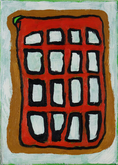 Visions, 2022, oil on canvas, 21cm x 15cm